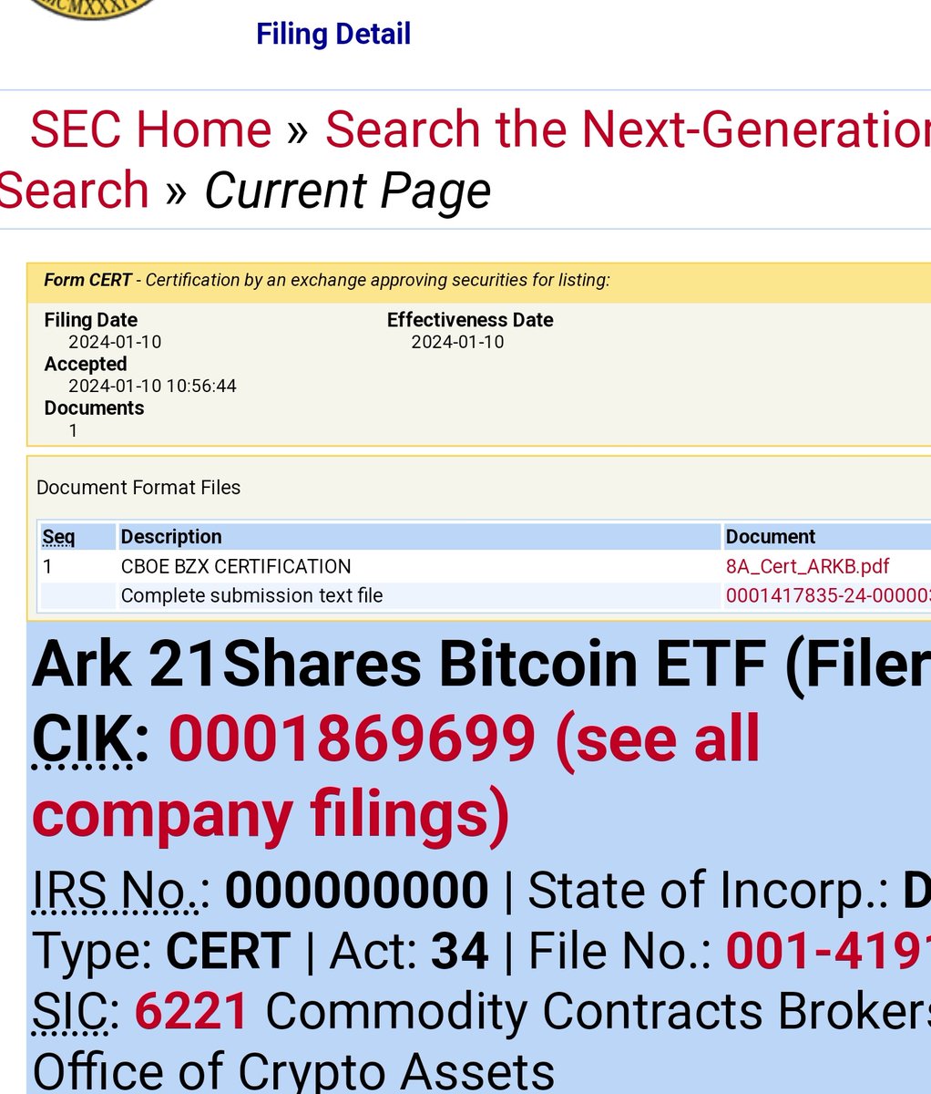 $BTC ETF approved?