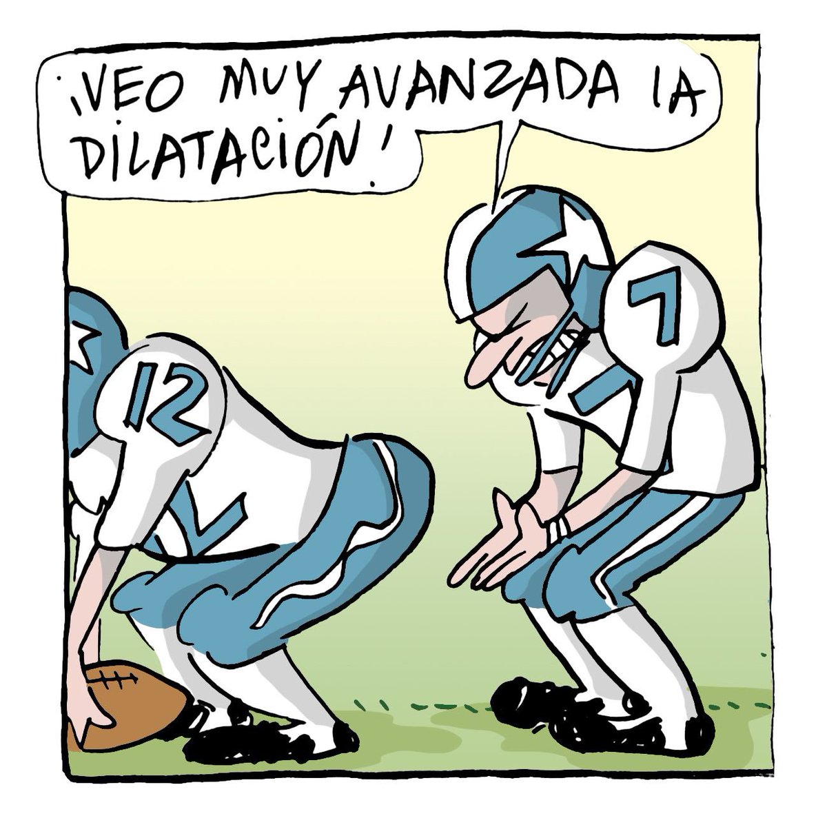 trinomonero's tweet photo. El cartón deportivo publicado en el diario @estoenlinea de hoy miércoles #trinomonero https://t.co/mT4nR6jGAy