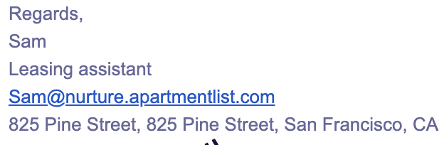generalpiston's tweet photo. @ApartmentList "Leasing Assistant" basically contacted a property management company that I really wanted to avoid. https://t.co/w34jyibYC9