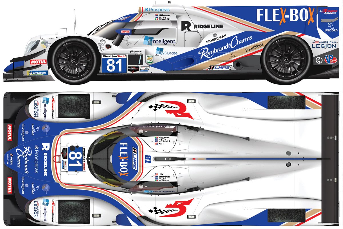 A retro scheme? On an LMP2!? @DragonSpeedLLC’s IMSA car looking HOT 👏