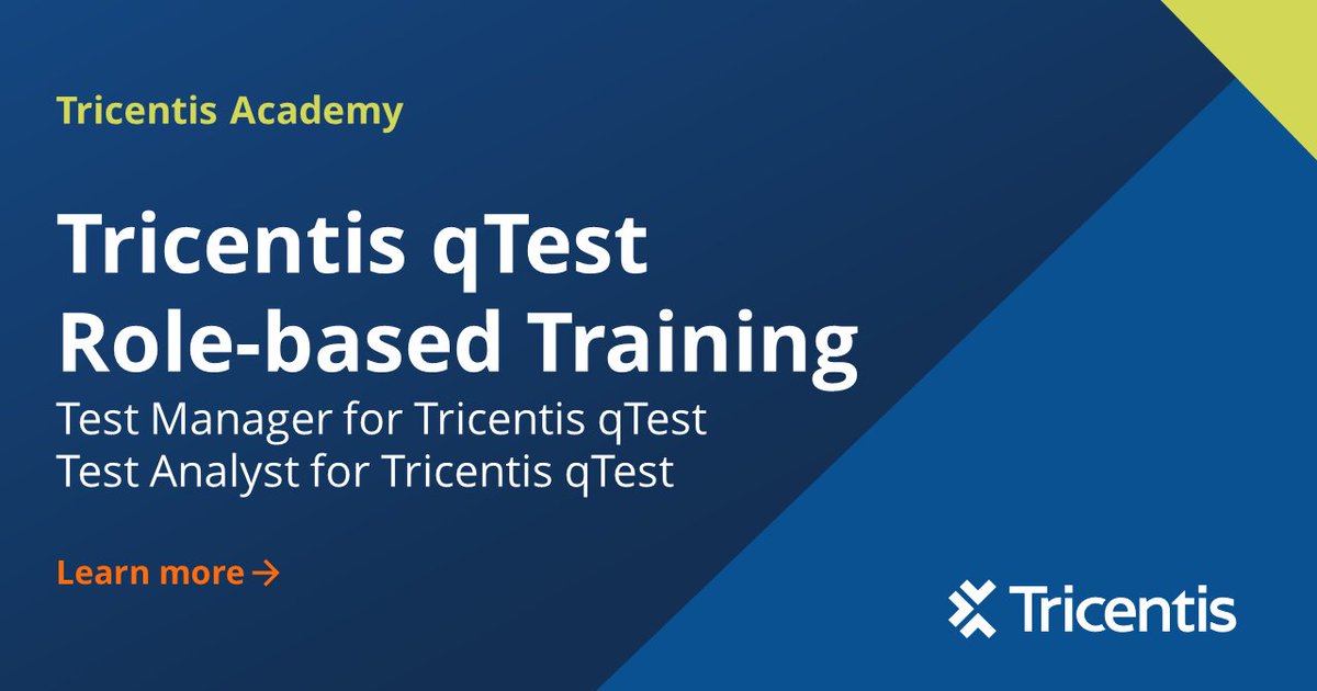 😱 Did you know 👉 #TricentisAcademy offers role-based learning paths that fit your #testing role?! 

Through self-paced video lessons, hands-on exercises &amp; more, you can be equipped for your role in under two days! Get started today 👍 bit.ly/3vvDPdA