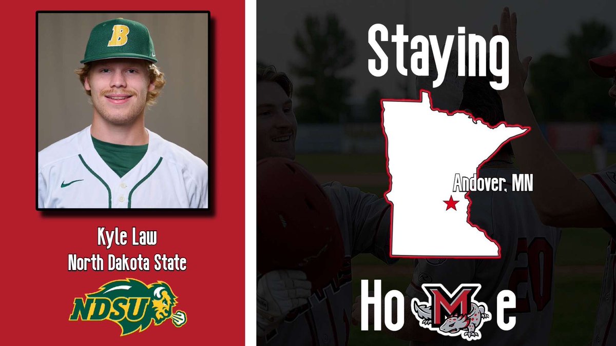 Kyle Law from @NDSUbaseball will also be joining us for the 2024 season. @_kylelaw #SkolPups