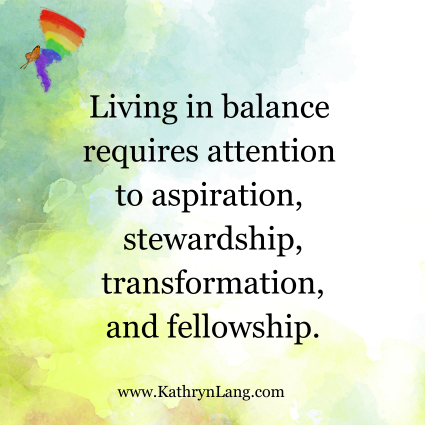 Kathrynclang's tweet image. Intentionally focus on aspiration, stewardship, transformation, and fellowship." ⚖️ How do you create the space for balanced living in each area?

#Balance 
#FocusedFlexibility