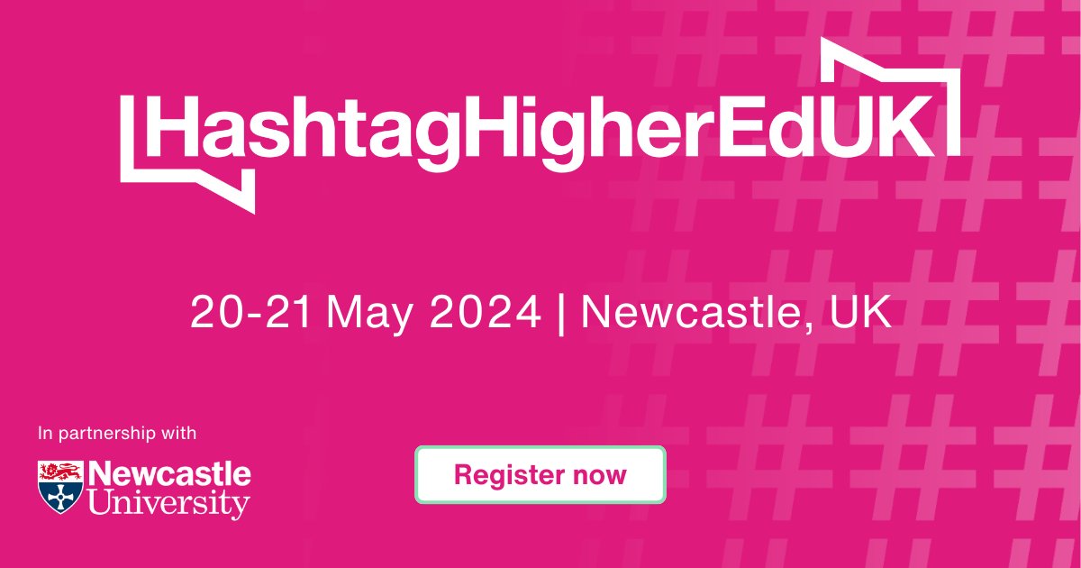 THEeventsglobal's tweet photo. 🎉#HashtagHigherEdUK will be returning this year!
After last year’s success, we are partnering with @UniofNewcastle once again to bring higher education marketing and communications professionals under one roof.
🔗Find out more and register now: https://t.co/7fgpWG62dM https://t.co/X1XKohXN75