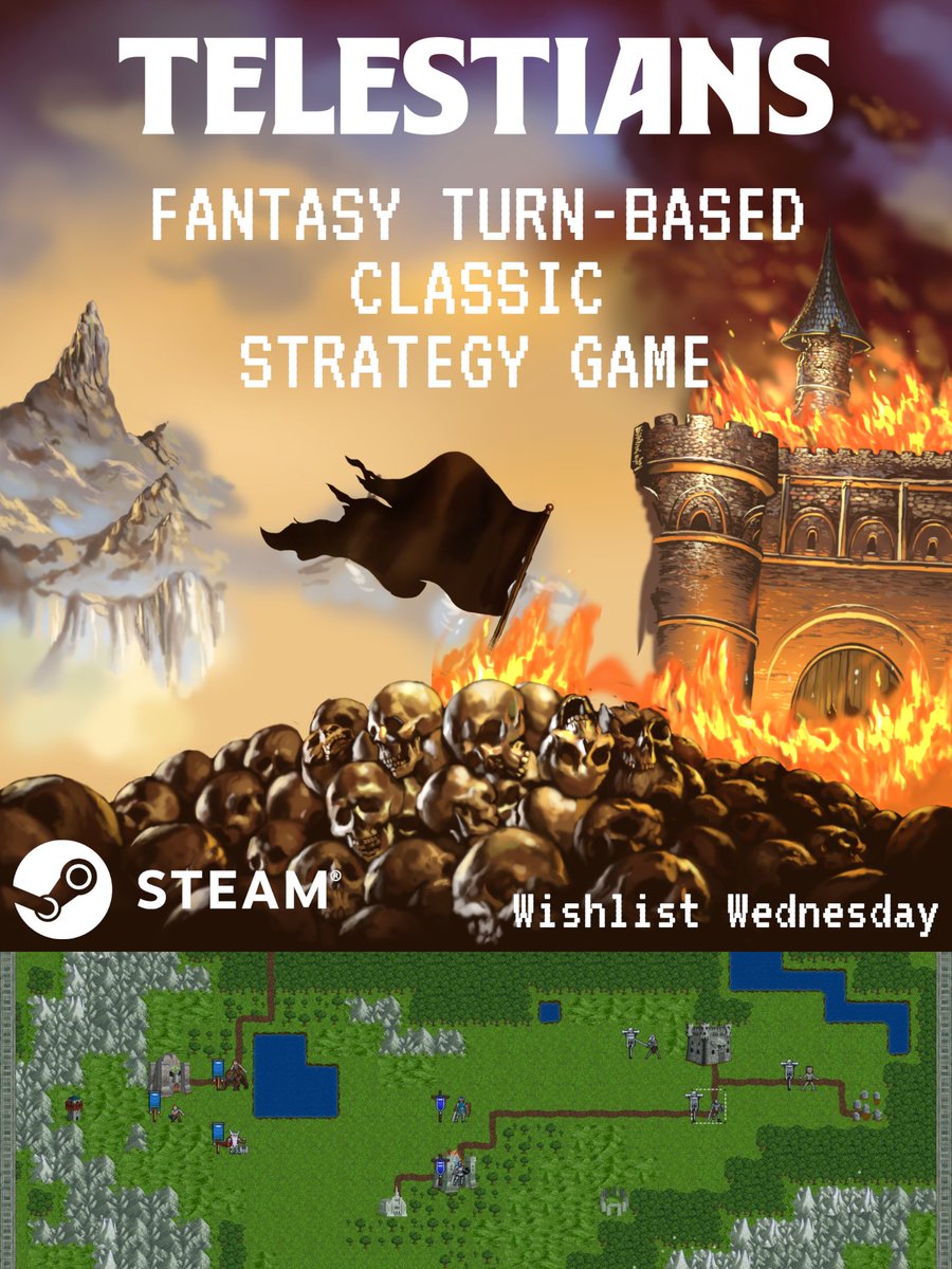 telestians's tweet photo. 🔥 Wishlist now! 🔥
https://t.co/qLdYFCtJ6S

3 steps to become a WARLORD 👑

Step 1: Choose your ARMY
Barbarians - Chaos Horde - Dwarves
Elves - Gadiantons - Knights
Orcs - Reptilians - Undead

Step 2: Conquer your foes

Step 3: Bask in GLORY

#TabletopRPG #PathfinderRPG #GameNight #RolePlayingGame #IndieGames #GamingCommunity #FantasyGaming #RetroGames #ClassicGames #GameCollecting #VintageGaming #GameMaster #PenAndPaper #RPGaddict #AdventureGames #GameDesign #GamerLife #NostalgiaGaming