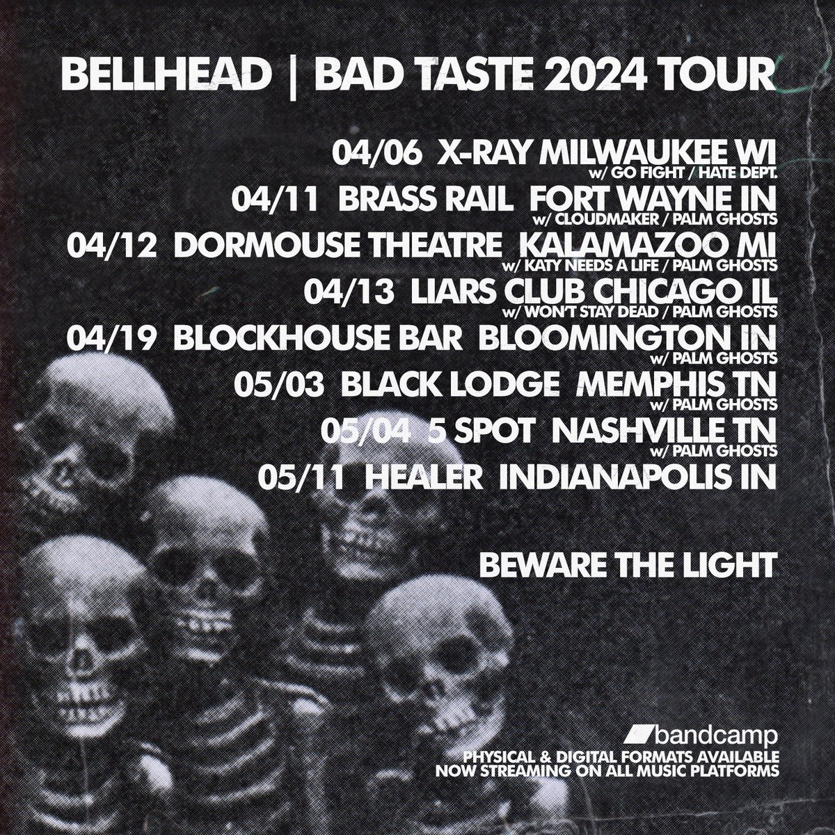 BELLHEAD BAD TASTE 2024 TOUR #alternativemusic #alternativerock #BELLHEAD #chicagoband #chicagomusic #coldwave #darkwave #femalebassplayer #goth #gothmusic #indie #indiemusic #indierock #industrialmusic #localmusic #localband #postpunk #rock #rockmusic #rocknroll #tour #deathrock