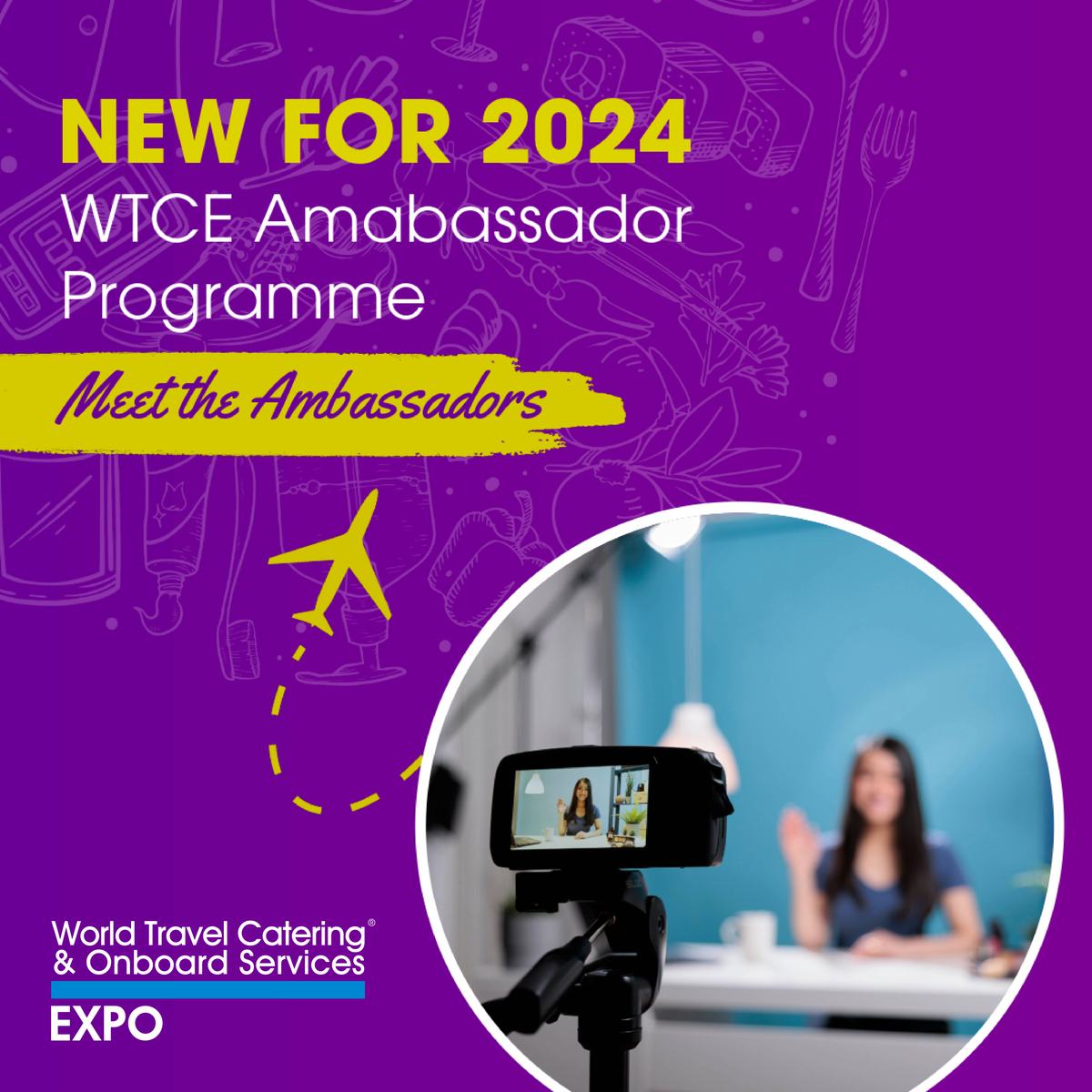 Join us in welcoming 'onboard' #WTCE2024 's ambassadors @JuliannePonan, Kelly Stevenson, Matt Crane, and Melissa Adamski as we explore the latest trends in special diets, beverages, sustainability, and travel nutrition. Meet them 👇 bit.ly/3HfnfkS #travelcatering