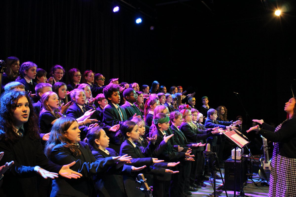 Some of our wonderful musicians performing in the Christmas concert. <a href="/WorleCSA/">WCSA</a>