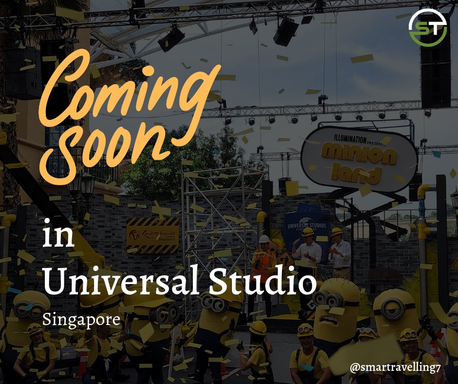 Minion Land!!

Construction is underway for the eagerly anticipated "Minion Land" at Universal Studios Singapore, set to launch in 2024. Brace yourselves for a whimsical world filled with mischievous charm and banana-themed escapades!

Will you Visit?

#travel #TravelTuesday