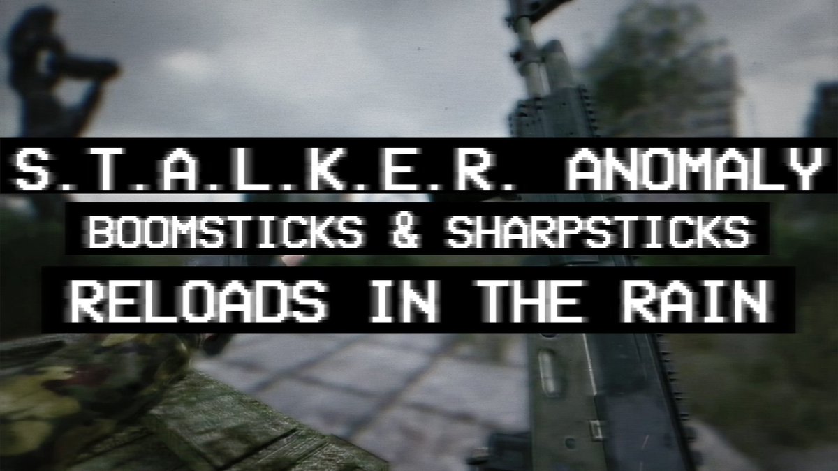 ZonePhotos's tweet photo. Been sick as hell this past two months but in spite of it, I made this nice little reloads showcase video - BAS with various audiovisual mods to make an immersive rainstorm experience.  Hope all you fellow STALKERs enjoy!
You'll find it below. https://t.co/6oD5O6rLgz
