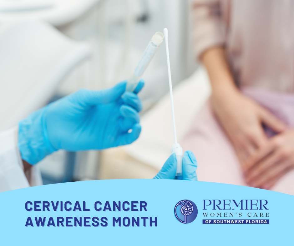 PWCSWFL's tweet photo. January is Cervical Cancer Awareness Month. The most important things you can do to help prevent cervical cancer are to get vaccinated against HPV, have regular screening tests and go back to the doctor if your test results are not normal. Learn more: https://t.co/zYIjyoctfk https://t.co/yrzPt4f9qI