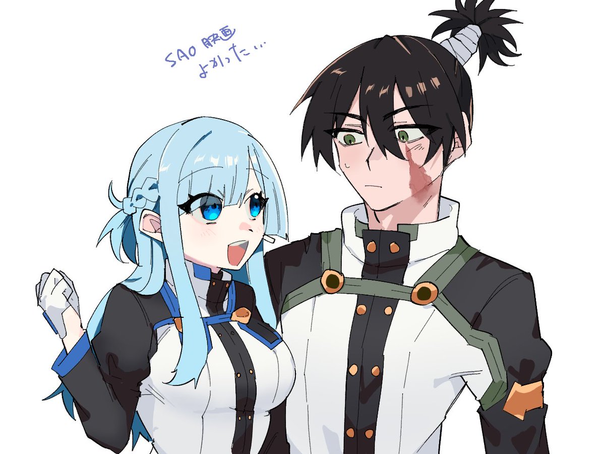 SAO映画見ながら描いてたむたみわ