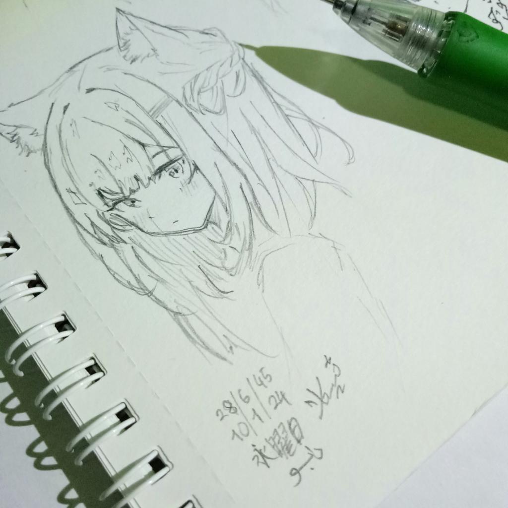 k4zuki278's tweet photo. The first rakugaki this year
چاكع ايم ڤرتام تاهون ني
#rkgk #cakaqAyam #meniru https://t.co/YeDtNF1EHT
