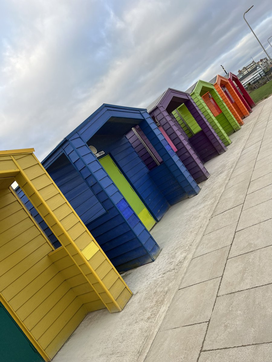 I’ve rented these beach huts from February to start my own Beach school and nursery. It’s a dream come true! #spreadthehappiness