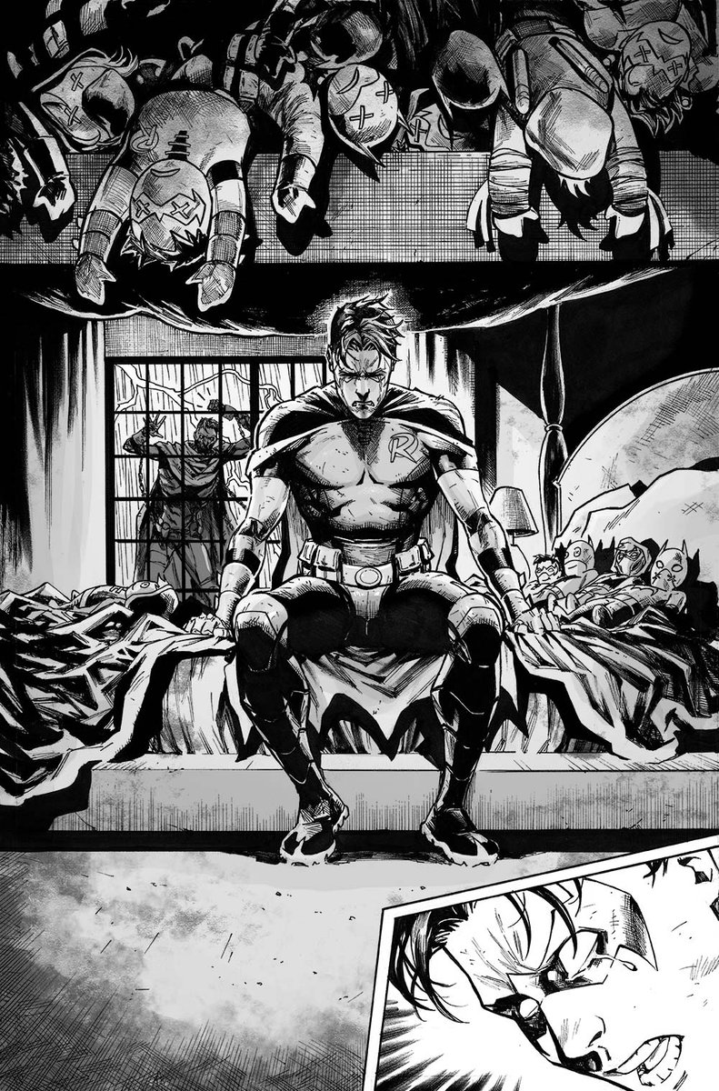 Mikemaluk's tweet image. Hi, is it still #PortfolioDay?😅
I´m Miguel, a Portuguese artist drawing for DC Comics since 2015
You can find my work on books such as Knight Terrors, Batman, Detective Comics, Action Comics, Aquaman Justice League: Last Ride, Wonder Woman, Teen Titans, JLA, Nightwing...