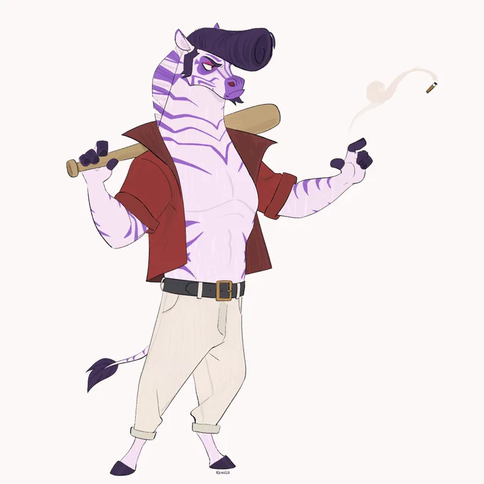 A ganger for @/Tanuklear!