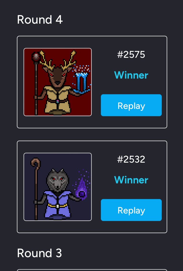 I just got 2 winners on Today’s Main Tournament!!… That makes me 100 $KDA !!!… 🤩🤩🤗🤗

What are you waiting for guys!!??… 

Let’s Gooo!!!… $WIZA #WizardsArena $KDA #NewKadena 😎😎🔥🔥🚀🚀🚀 <a href="/WizardsArena/">Wizards Arena</a>