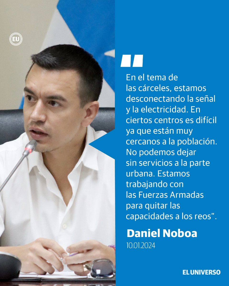 #DanielNoboa | El mandatario dijo en entrevista en radio Canela que aunque el país atraviesa un momento muy duro, su Gobierno está “firme”. ow.ly/7nuU50QpBnT
