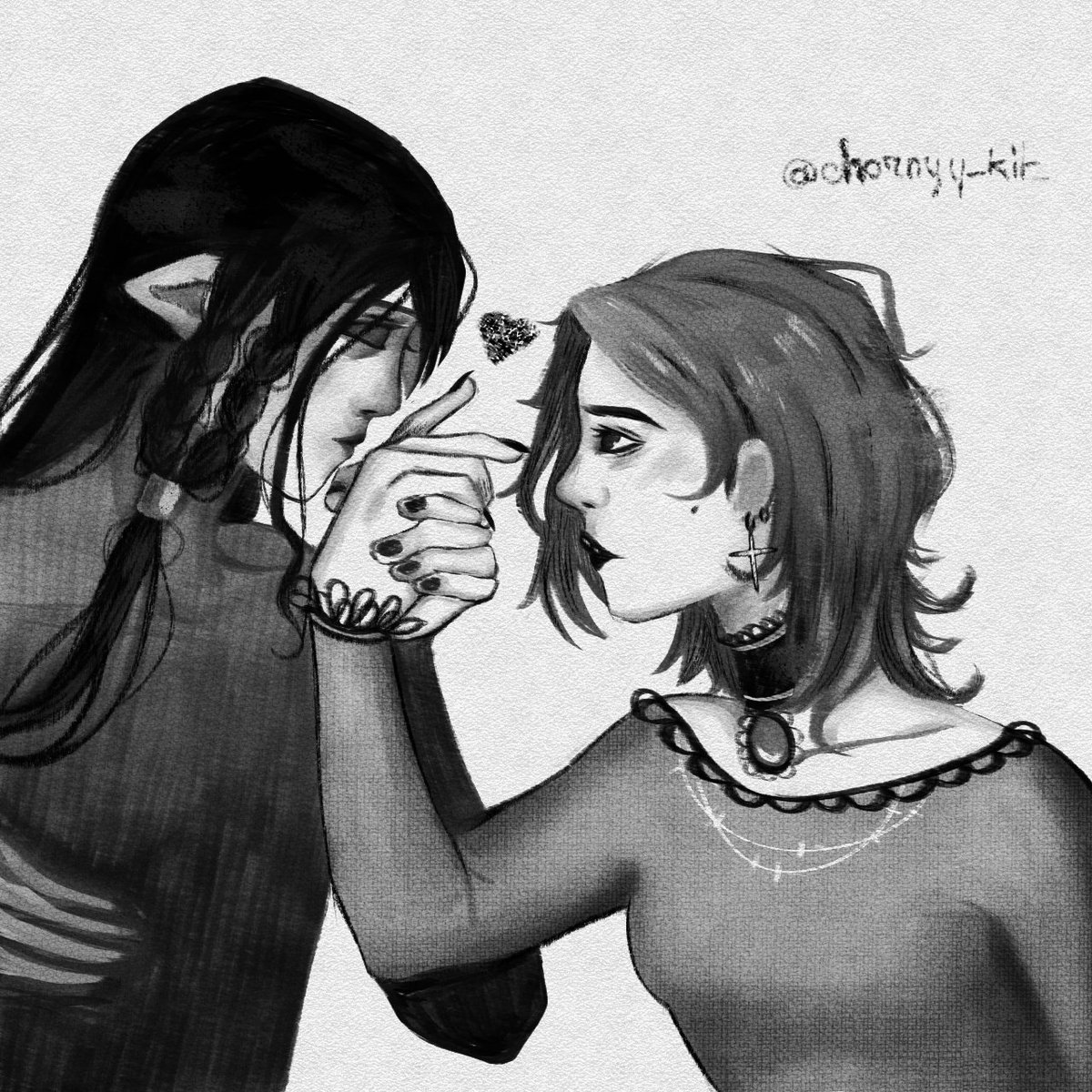Pi_zhon's tweet photo. Автопортрет"Я і моя см*рть".
#арт #автопортет #арткозацтво #illustration https://t.co/QdYrif70g4