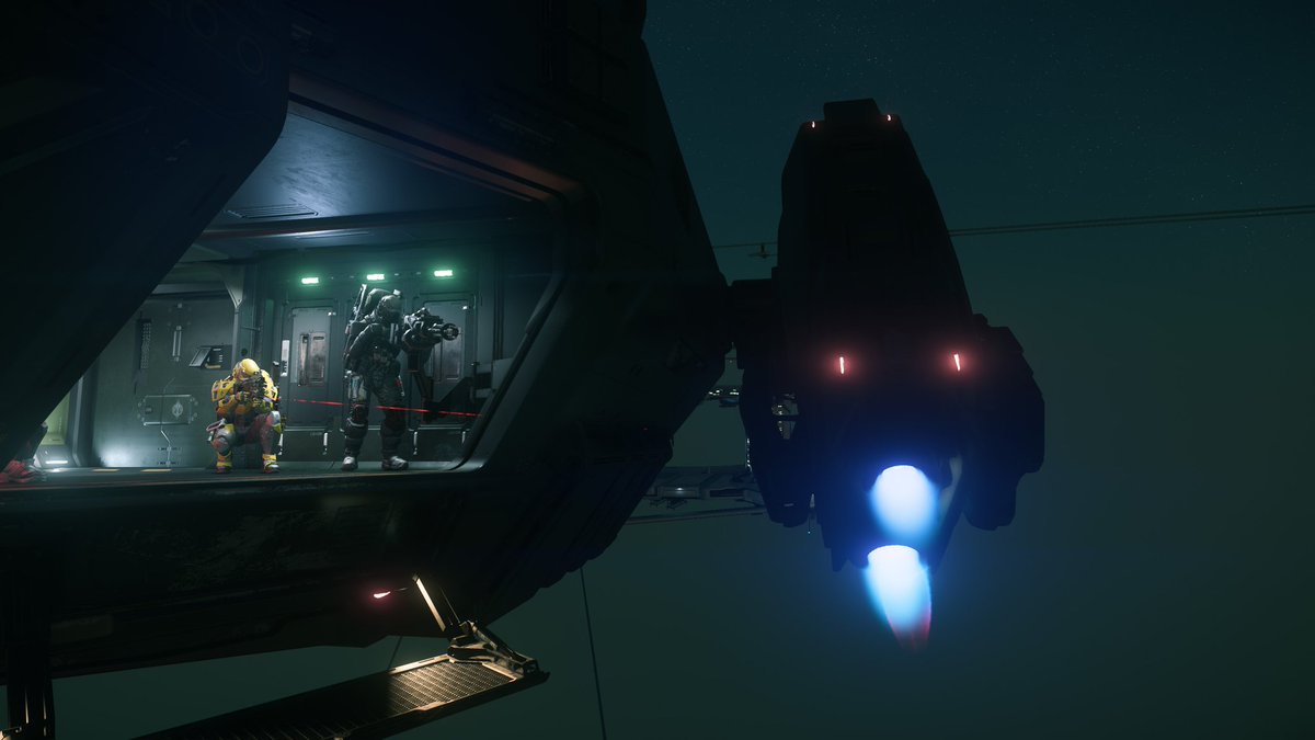 Turboxyde's tweet photo. @RobertsSpaceInd Ringing in the new year with new friends during our weekly #Multicrew ship night! https://t.co/Ae4NPBskv8
