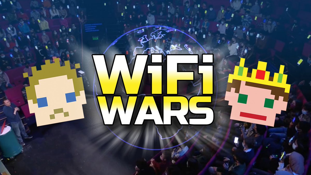 'Not to be missed' - The Guardian @WiFiWarsUK returns with the live comedy gameshow where you can play along! Log in with your smartphone or tablet and compete in a range of games, puzzles and quizzes to win the show, and prizes! 14 April 2pm & 7pm: bit.ly/3TsHZNe