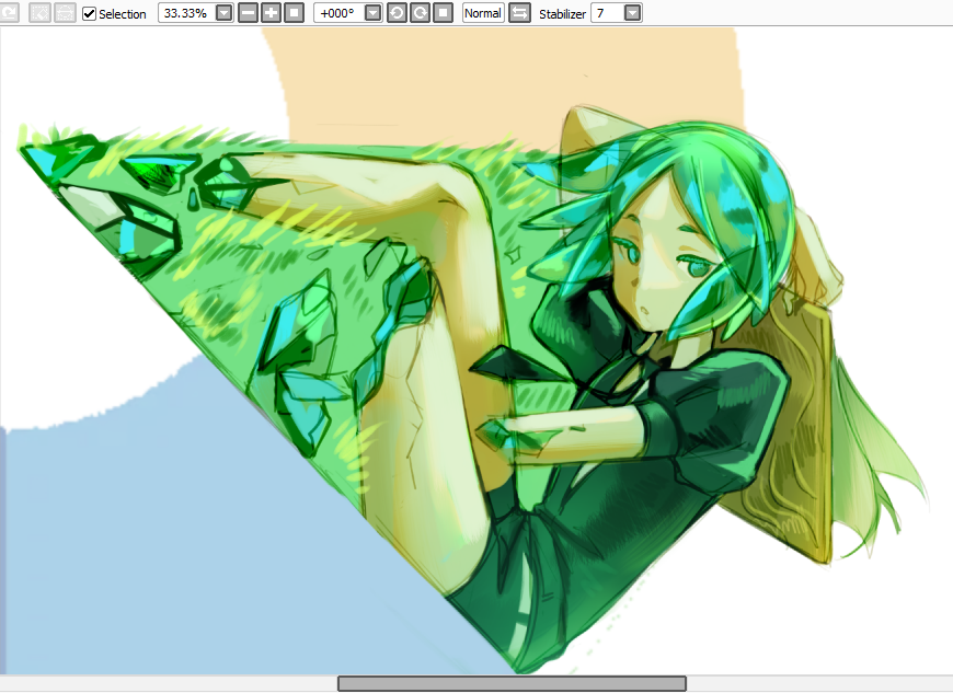 Barbelsoa's tweet photo. unfinished phos from that color wheel meme #housekinokuni_fanart https://t.co/WQkGSiX1RT
