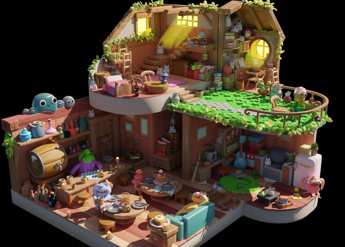 Lasha3D's tweet photo. Hi #PortfolioDay of 2024! 

my name is lasha , im 3d environment artist ❤️

https://t.co/HoMnBQy43E👌
https://t.co/BMBbDLGHOB🙏

#blender #artstation #b3d #blender3d https://t.co/9cN5MNgmmw