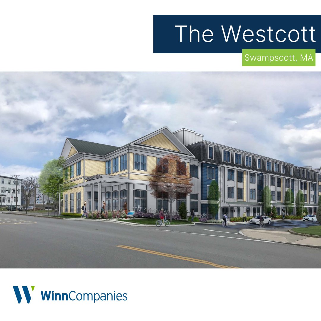 WinnCompanies's tweet photo. WinnCompanies has closed on financing for The Westcott, a new mixed-income, transit-oriented apartment community in Swampscott, MA.

Click here to read the full press release: https://t.co/AYVkrhm9xW https://t.co/ASH5mHSRxF