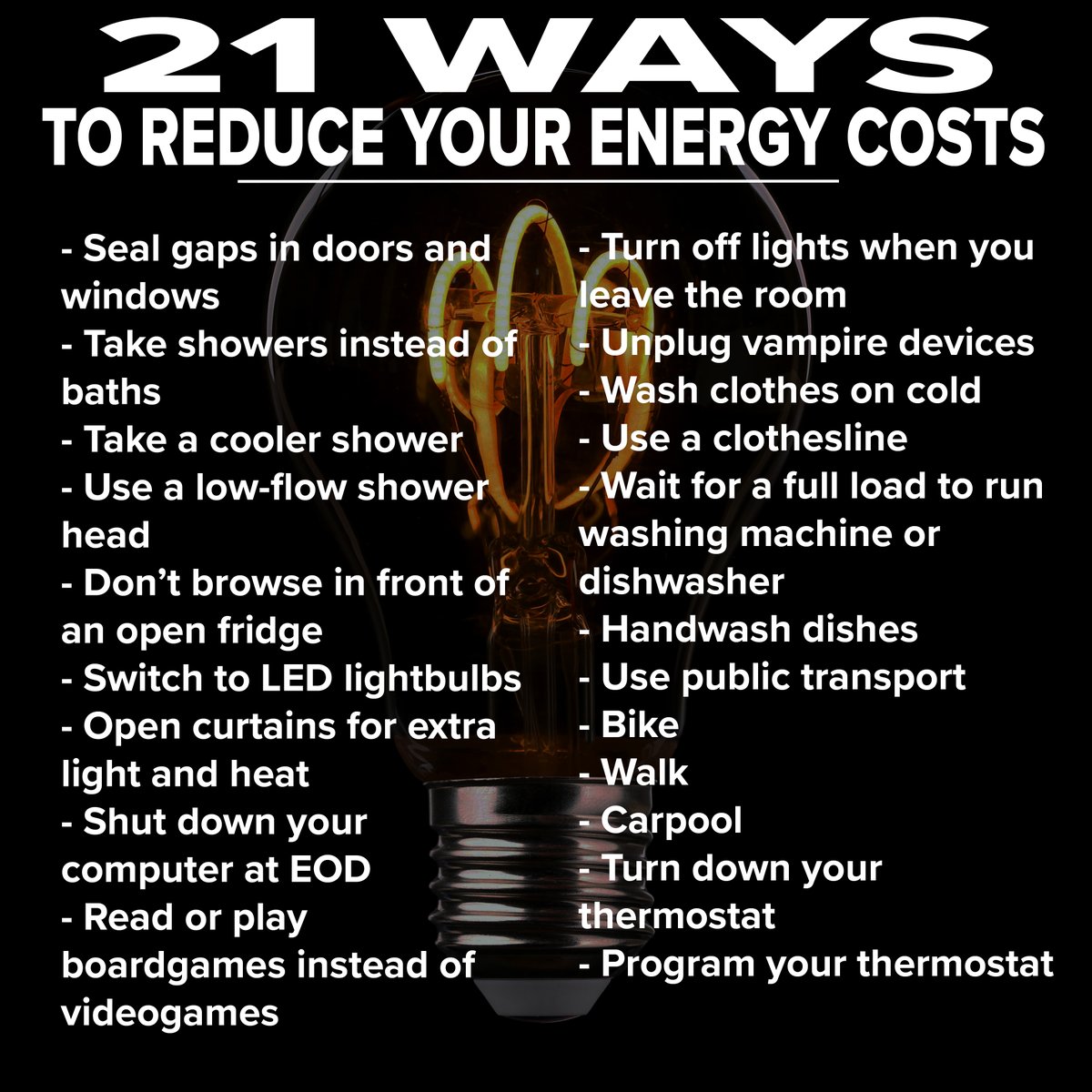 💡Happy National Cut Your Energy Costs Day!

#nationalcutyourenergycostday #cutenergycosts #saveenergy