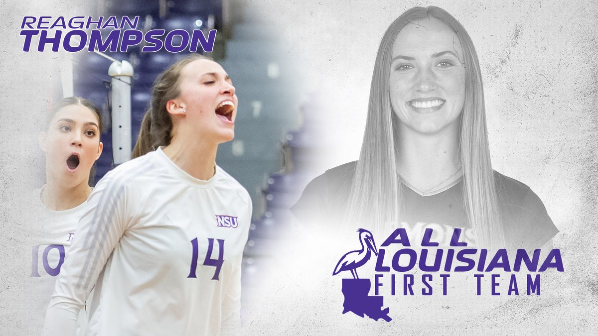 NSUDemonsVB's tweet photo. Two of the BEST in the state!! 🤘😈

@Reaghan23250519 and @TeresaGarzaa getting some love from the LSWA

📰: https://t.co/7aAbedn5X8

#ForkEm https://t.co/BVU3uOZXRZ