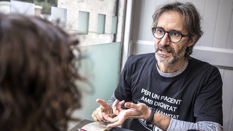 la_IAC's tweet photo. Dimarts 9 de gener el programa “No ho sé” de RAC1 va emetre l’entrevista a Xavi Tarragón (FTC-IAC). 
Els virus segueixen saturant els hospitals i CAPs. "El problema és de manca de previsió i pressupost". 
https://t.co/TlZOd2oLoZ https://t.co/OPi2pJgdyx