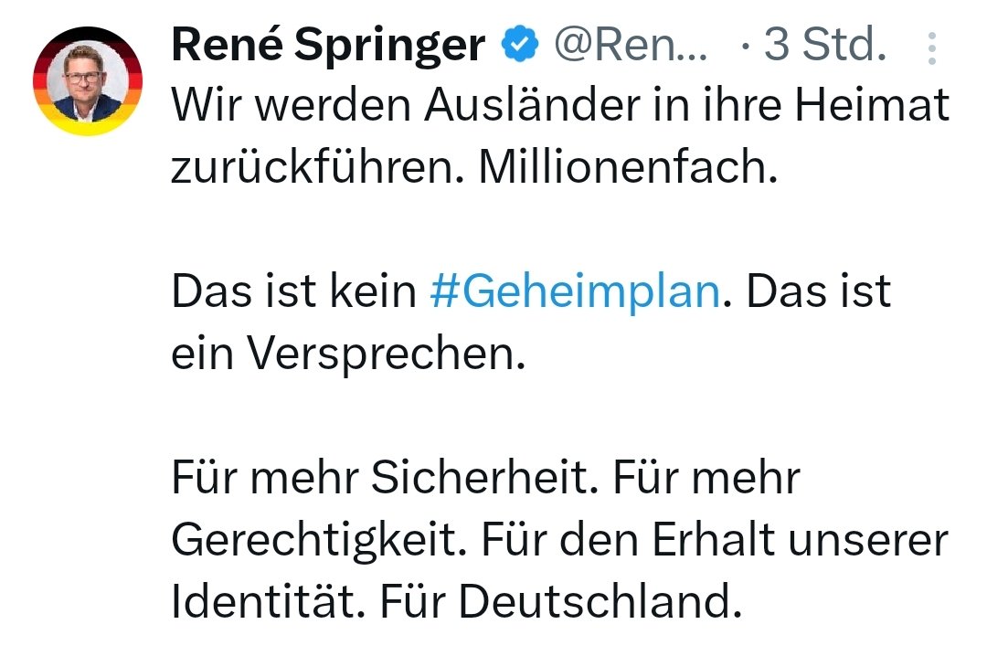 Man testet sich langsamm ran..

Gestern waren es noch die "kriminellen" dann die ohne Einkommen..

Dann alle Flüchtlinge.
Heute sind wir schon bei einfach alle Ausländer.

Und nicht #Geheim sondern von Bundestags Abgeordneten..