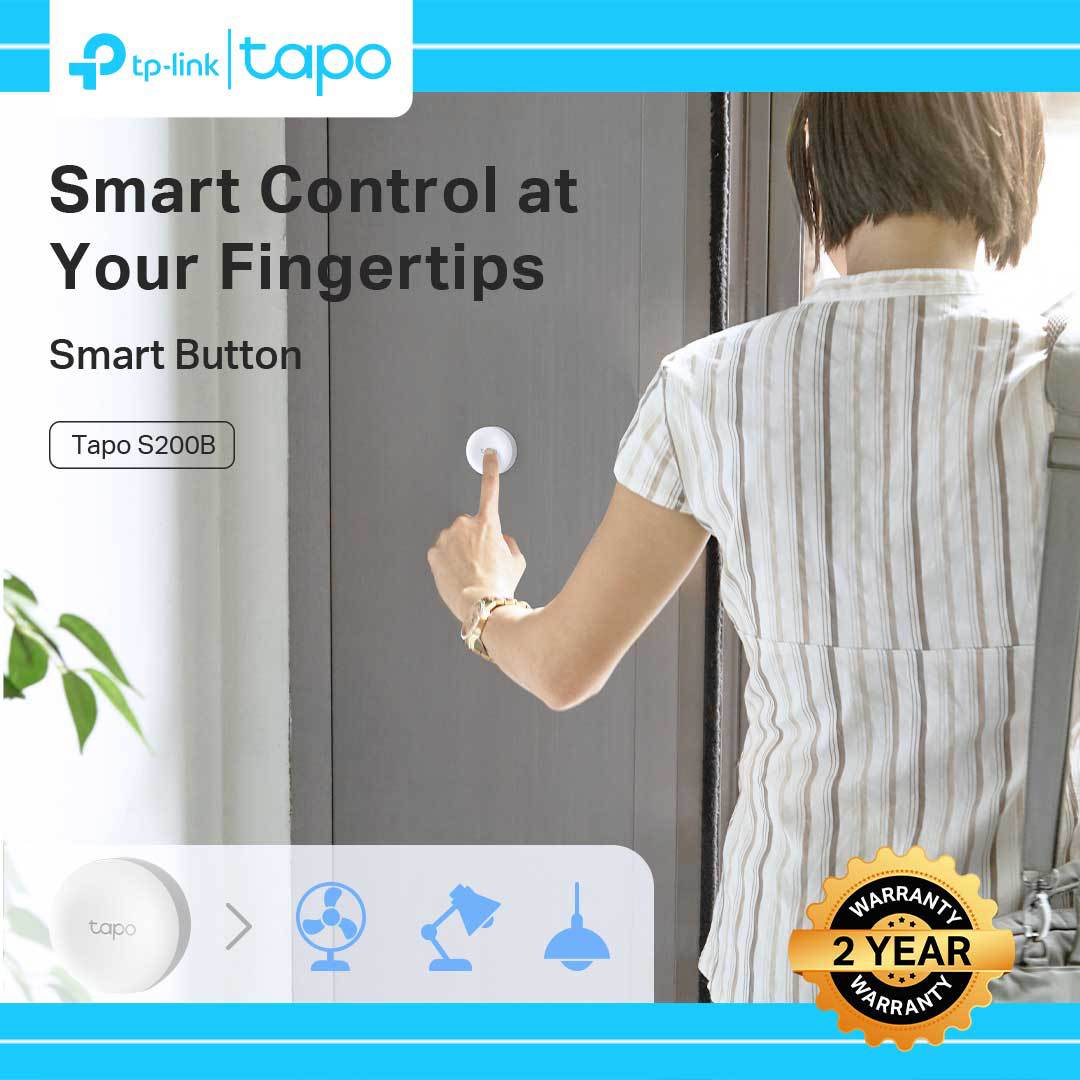 TPLINKUK's tweet photo. Personalise your smart home with the Tapo S200B Smart Button! 🏡
Seamlessly integrate with Tapo H100 or Tapo H200 to enjoy complete control of your Tapo devices with one click.
Find out more: https://t.co/3b73C2vQXg
#TPLink #TPLinkUK #SmartHome #SmartButton https://t.co/f9qBuI8EsV