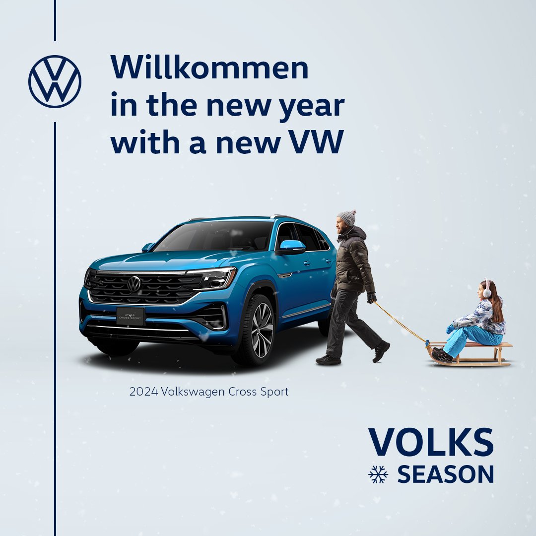 Get into the 2024 #VWCrossSport #SUVW for Volks Season. Lease a 2024 Cross Sport from just 5.99% for up to 51 months.* Plus, get $200 Bonus Cash available on all models.** (Offers end January 31) bit.ly/41Tvf4f