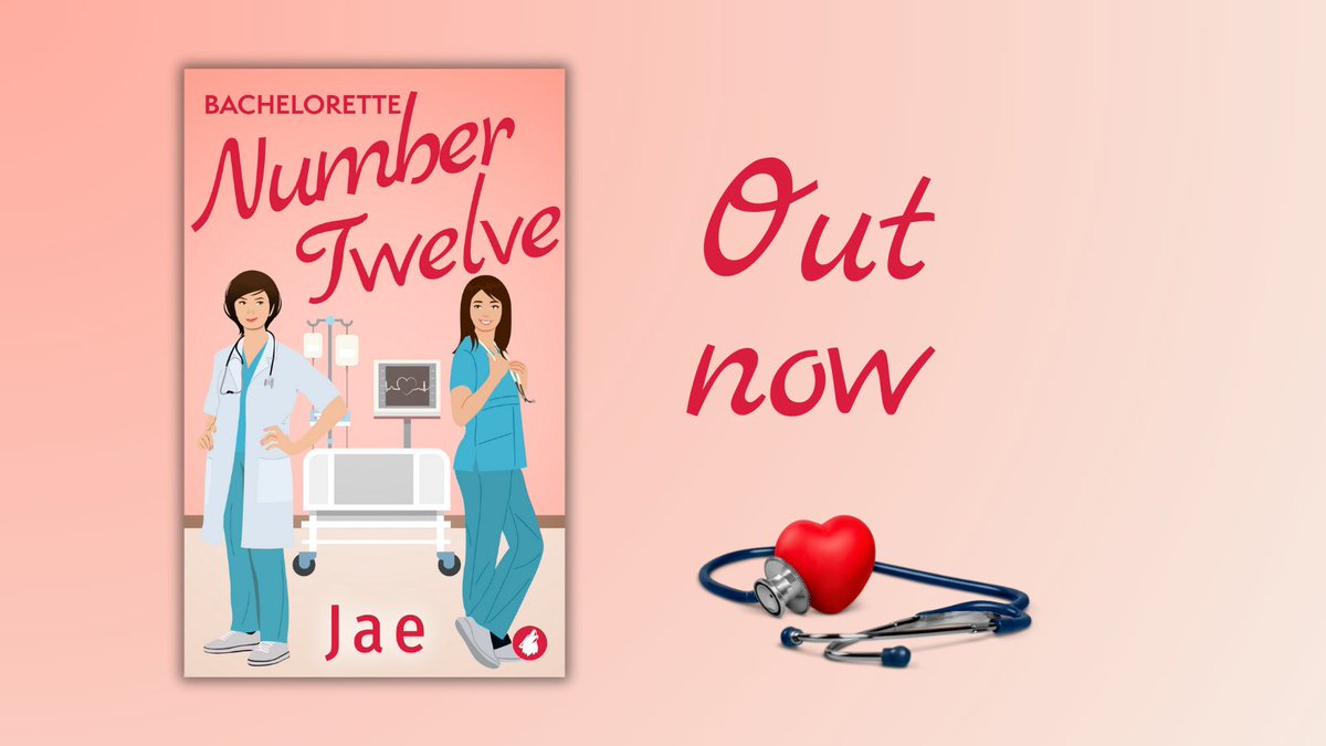 Today's the big day: My new sapphic romance 'Bachelorette Number Twelve' is finally available everywhere! Warmhearted ER nurse Ellie accidentally wins a date with the icy doctor she can't stand. Get your copy here: mybook.to/Bachelorette9 #sapphicbooks