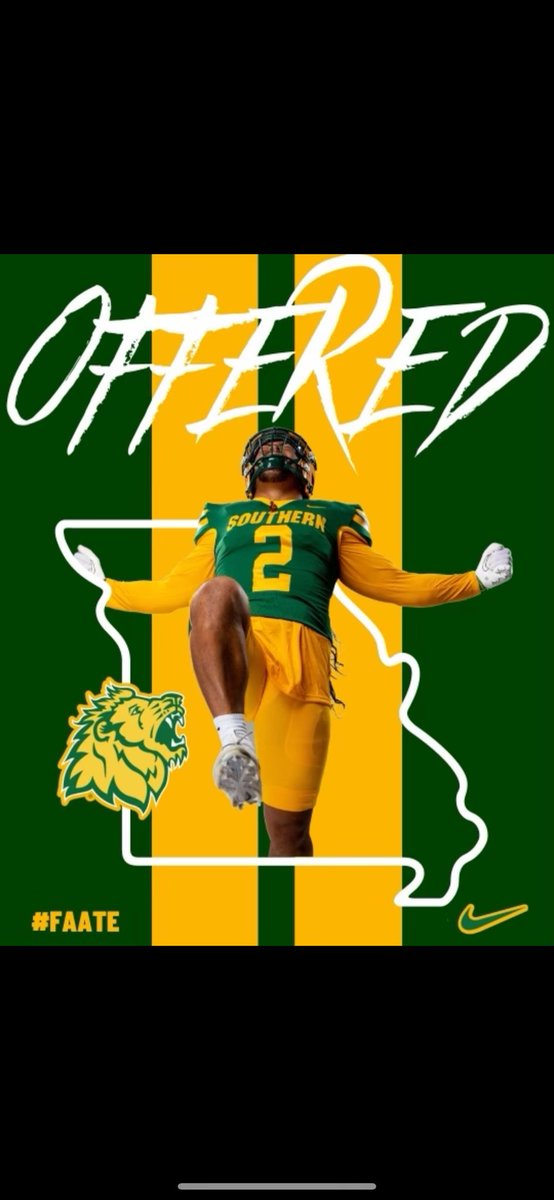 After a great conversation with @JerodAlton, I am blessed to have received an offer from Missouri Southern State University!! @CoachLukeSC @Saddleback_FB @coachfischer7 @CoachRDJordan @JUCOFFrenzy