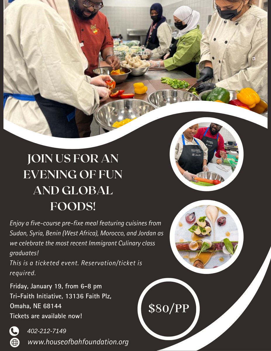If you read my story last week in <a href="/flatwaterfreep/">Flatwater Free Press</a> Djamil Bah and the House of Bah Foundation, here's your chance to try Bah's food and support the foundation's work via the latest cohort's culinary capstone event on January 19: houseofbahfoundation.org/event