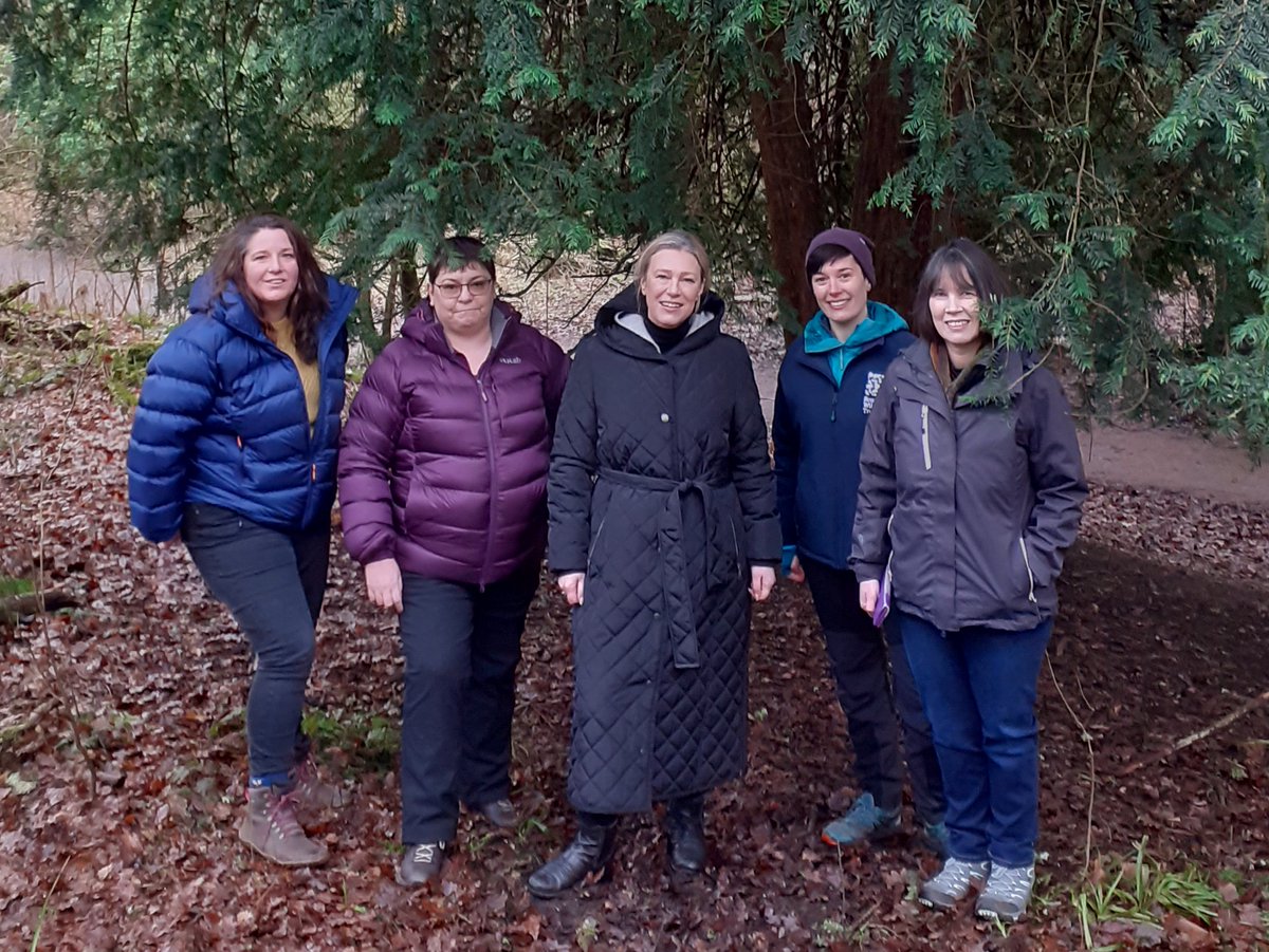 Jo_Pike's tweet photo. Enjoyed visiting #Cumbernauld this morning with the Minister for Energy and Environment @GillianMSP and @ScotWildlife colleagues. Lots to discuss - Cumbernauld Living Landscape a perfect example of how everything is connected. @WildCumbernauld https://t.co/ynmXncOje4