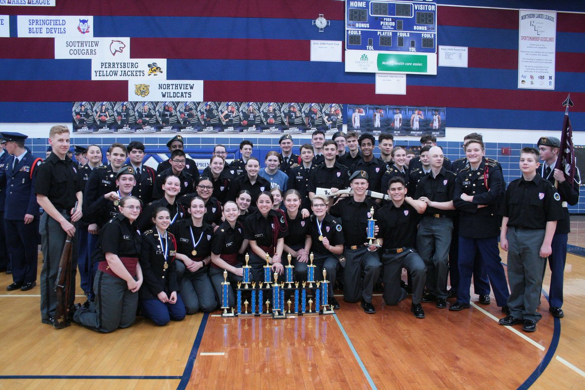 The Concordia Lutheran High School #JROTC Drill Team brought home multiple awards from the Springfield High School Drill Meet in Holland, OH!