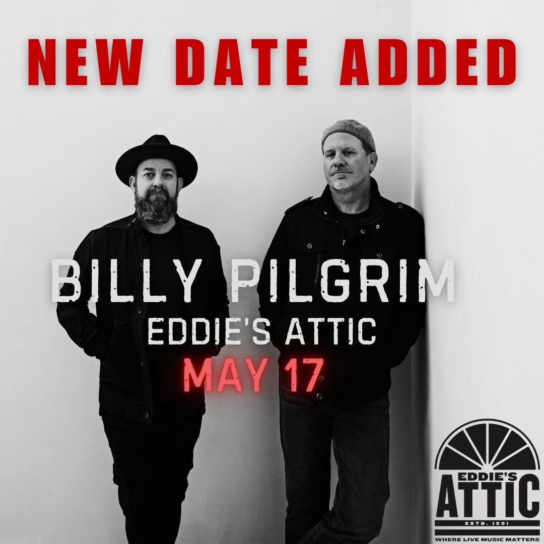 Thanks to all your requests, we've added in an extra date at @EddiesAttic on May 17th! The May 18th shows are already sold out, so don't waste any time – secure your tickets now. We're super excited to catch up with y'all there! Tickets available now at eddiesattic.com