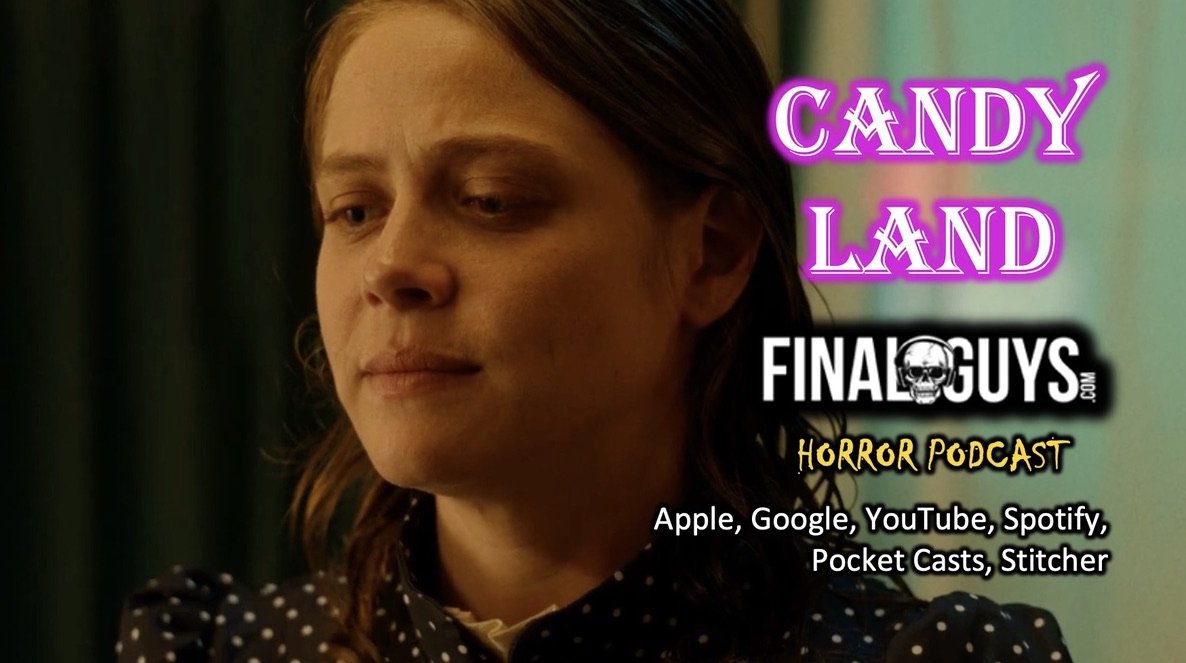 It's our review of Candy Land, a movie that does for truck stops, what Jaws did for water. Plus, phonetic zombies, UFO &amp; Bigfoot BS, heroic Jigsaw, dinosaur books, sentient tumors, Italian zombies, two Ashley Benson movies &amp; more. Watch on YouTube or listen to the podcast today.