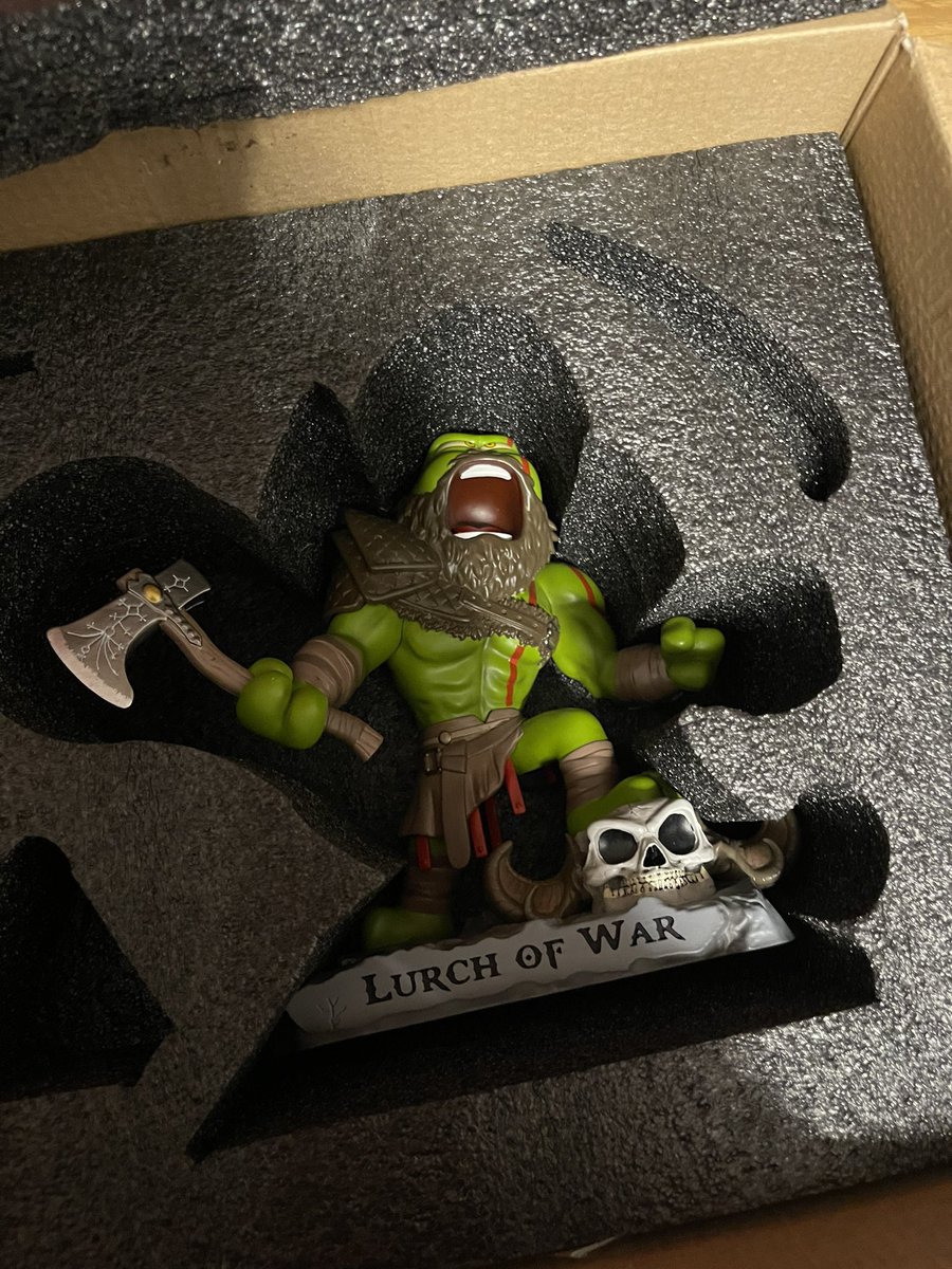 RobertoStew's tweet photo. Grad angekommen und so gut verpackt 😁😁 @GrnkShop #lurchofwar https://t.co/FJPhTwzD3W