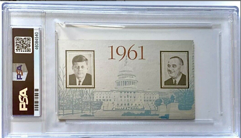 PoliticTreasure's tweet photo. President John F. Kennedy (PSA) 1961 Inaugural (Honored Guest) Ticket JFK

- FS - FT DM me.
#politicalcards #collectibles #kennedy #abrahamlincoln #MarilynMonroe #GeorgeWBush #DonaldJTrump  #psa #politicaltreasures 
https://t.co/ALci7DnEHM https://t.co/D1k8h3sw3V