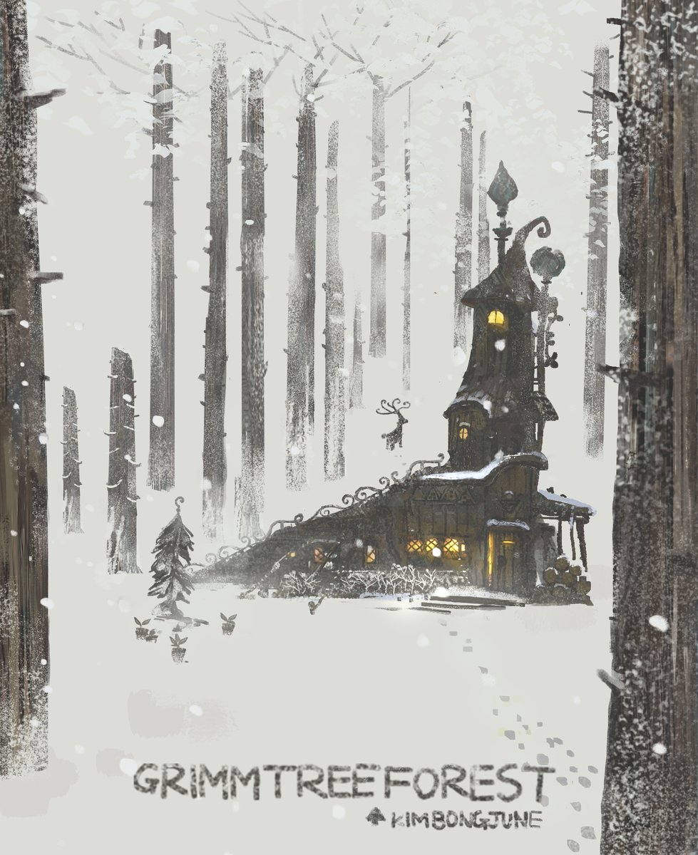 grimmtreeforest's tweet photo. 겨울숲 마법사의 집
#winterforest #wizards #house https://t.co/t4oka4dGD0