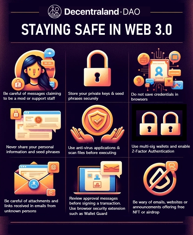 ✨Navigating Web3 Safely✨

Getting rugged or scammed in Web3 is an everyday reality, and scammers are leveling up their game. It's easy to be caught off guard in this evolving landscape. As a community, we must stay cautious, vigilant, and one step ahead 🕵🏽
1/10 🧵👇🏽

This