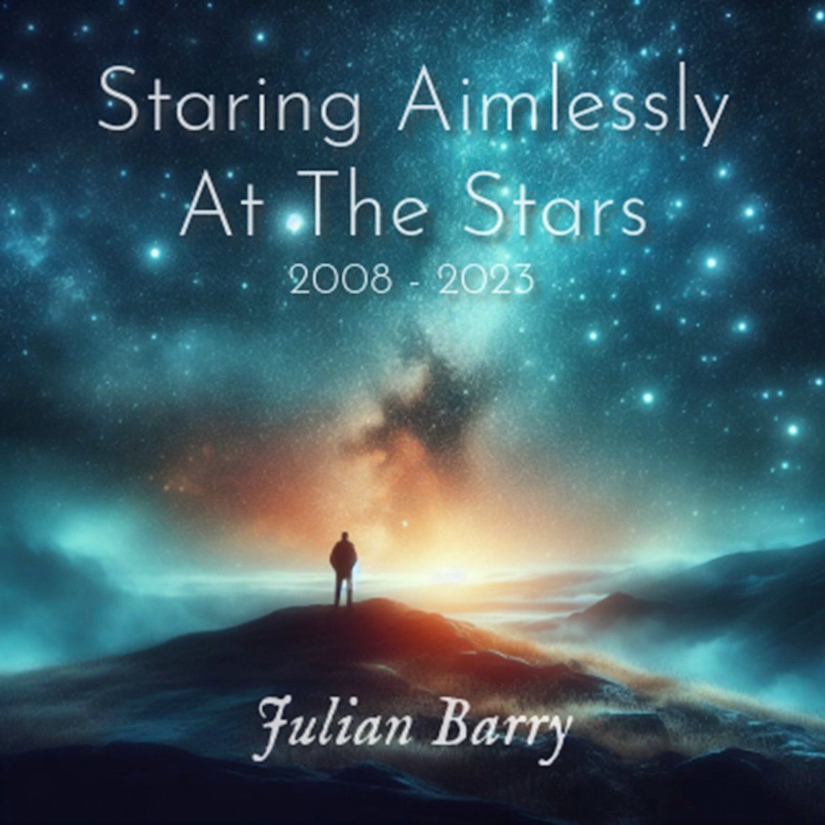 COMING VERY SOON!‼️

‘Staring Aimlessly At The Stars’ 🌌my latest album includes 11 songs from 2008 - 2023, the solo years.

Full track listing available on my Instagram @julianbarryofficial 

#newmusicalert #newmusic #newsongalert #newsong #newalbum #newalbumalert #musicians