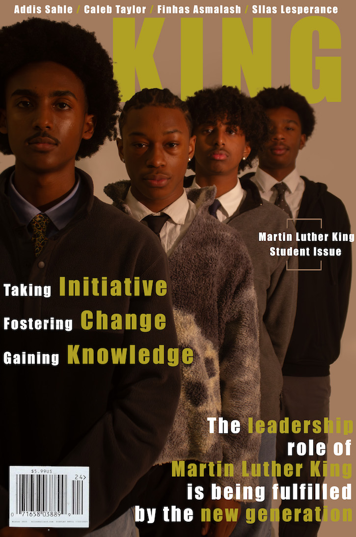 Congratulations to Senior Allen Ballard! His magnificent magazine cover design, "The New Kings" is the Winner of the 2024 MLK Visual Art competition! <a href="/APSArts/">APS Arts Education</a>, <a href="/APSVaSchoolBd/">APS School Board</a>, <a href="/wakefieldptsa/">Wakefield HS PTSA</a>, 
<a href="/WarriorBalasWHS/">Peter Balas</a>, <a href="/WakefieldBoost1/">Wakefield Boosters</a>, <a href="/DEI_APS/">Office of Diversity, Equity & Inclusion</a>, <a href="/APSDir_SecEd/">Chris Willmore</a>