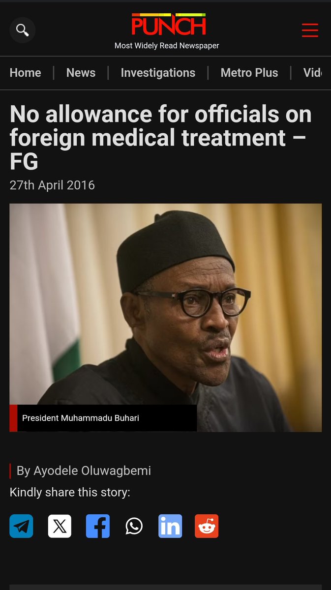 TheIOShowa's tweet photo. Nigerians can easily be deceived with fluff and propaganda. Someone came in and immediately quadrupled the allowances of politicians, packed an unwarranted number of delegates to the #COP28Summit, illegally and constitutionally created the office of the first son, continued the unconstitutional office of the first lady, and then suddenly turned to say he wanted to reduce expenses by 60% after already having signed a budget. You are being played.
Didn't Buhari and National Assembly order that government officials not go to foreign medical treatment? Did he himself afterwards go on foreign medical treatment?
As a Nigerian, if you believe this, you have not learned anything and forgotten nothing. #RevolutionNow