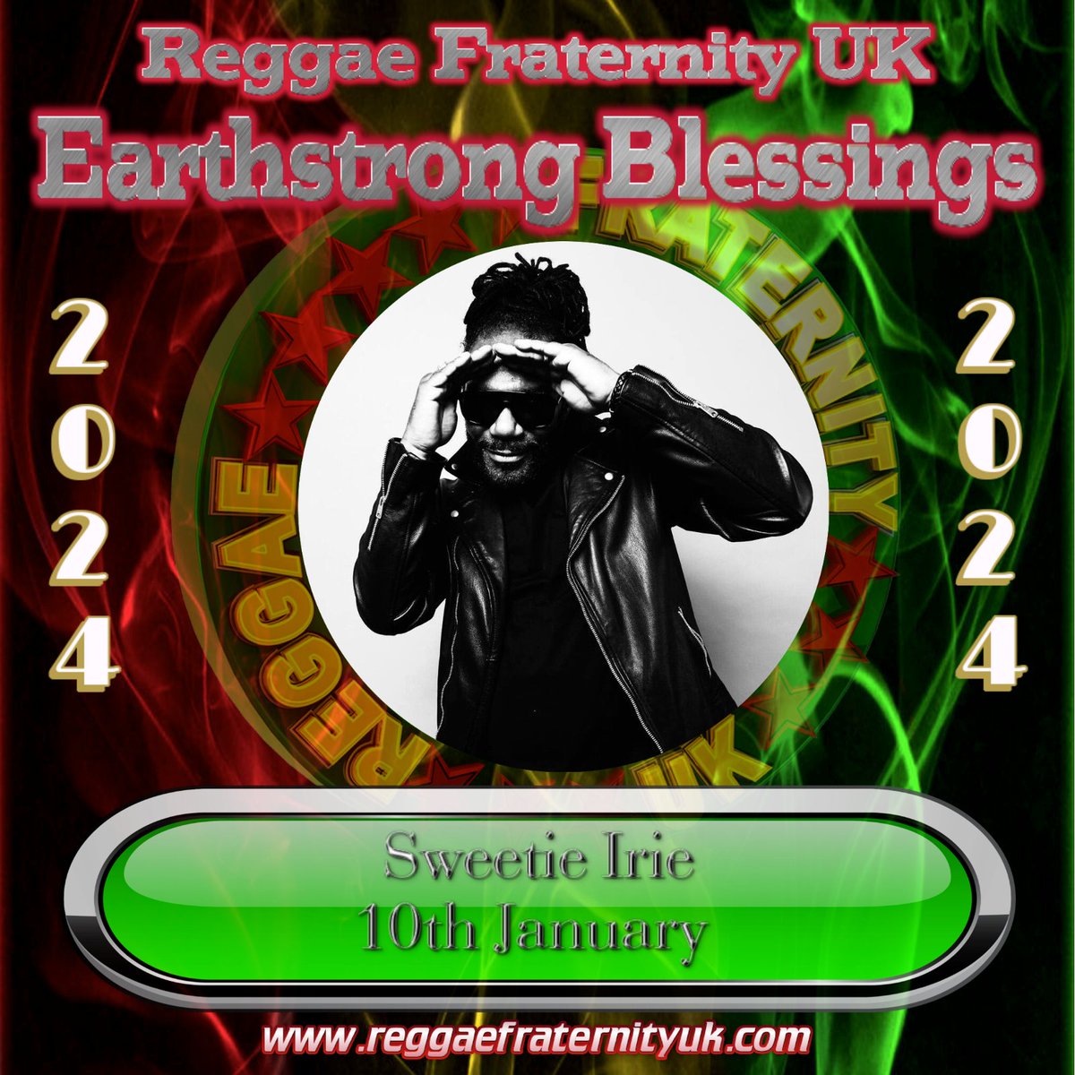 regfraternityuk's tweet photo. RFUK sends Earthday Blessings to Sweetie Irie on his Special day 🎶🥂🍾🎂🎉🎈💕🍬🍰🎉🎩🎤🎶 Fulljoy your day @sweetieirieofficial 🥂🍾🎉🎈#earthstrong #rfuk #reggae #reggaemusic #singer #singjay #artist #sweetieirie https://t.co/hdRuaMm4tI