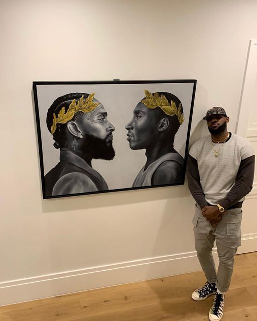 GFamousmedia's tweet photo. ๐ท Playing with purpose, LeBron's game is a masterpiece in motion! #MasterpieceInMotion #LebronMasterpiece https://t.co/QlgfMp6oZs